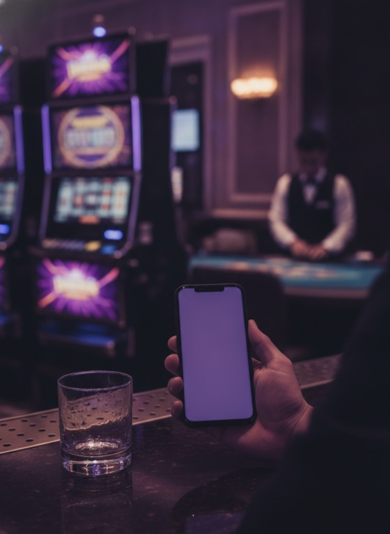 The RJBET77 Android build on a phone